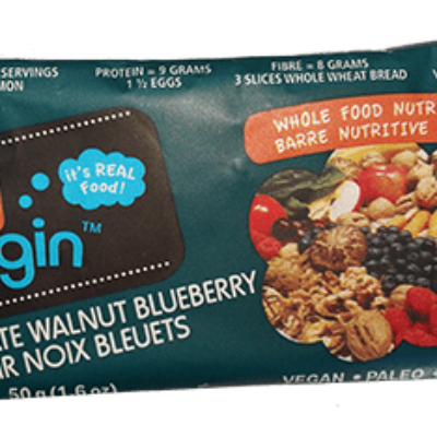Dark Chocolate Walnut Blueberry 45g 12/box Wholly Noggin